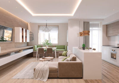 Thiết kế, thi công cải tạo căn hộ 90m2